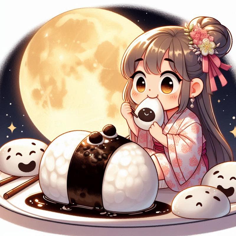 お月見と言えば月見団子。