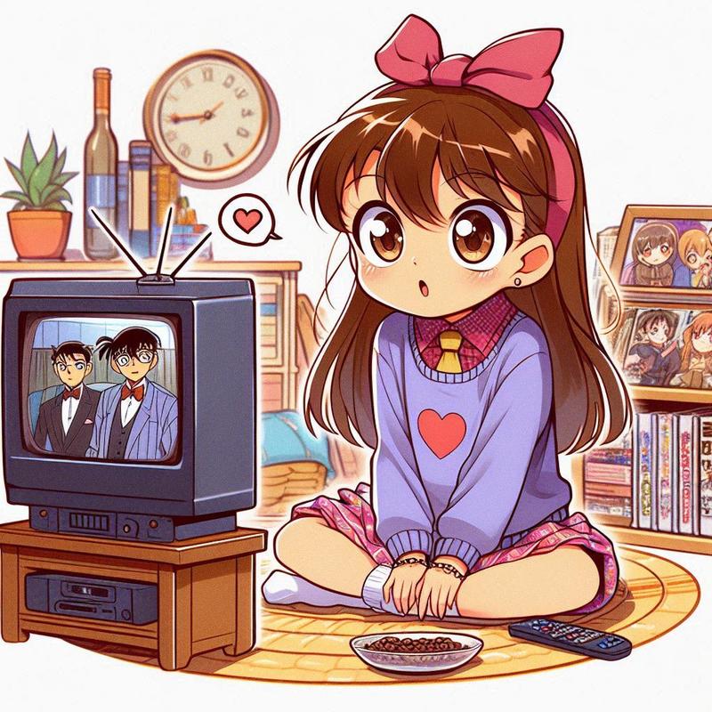 アニメの名探偵コナン。毎週楽しみ