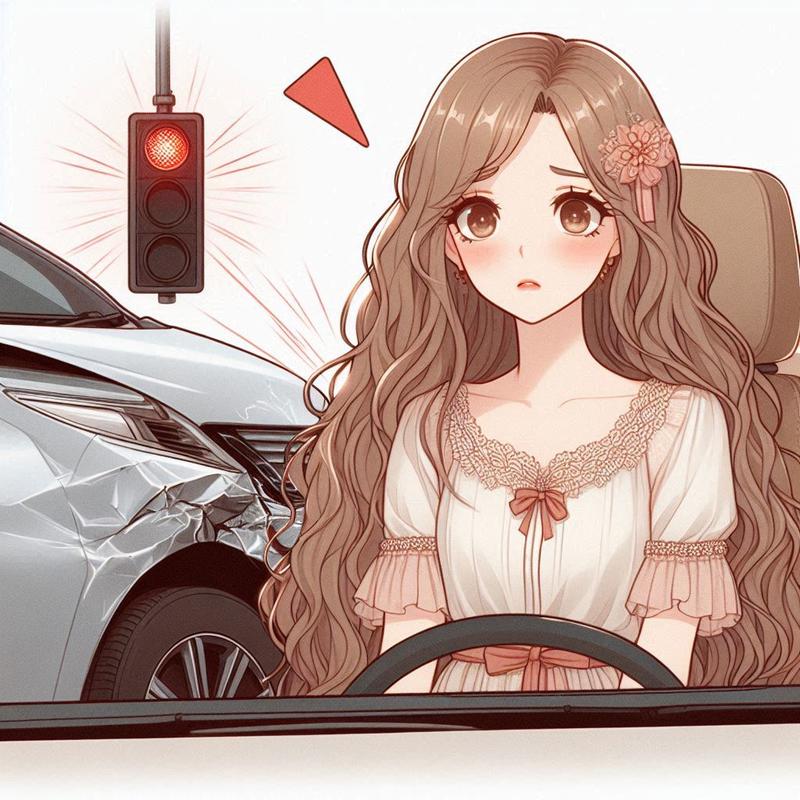 運転している自動車が追突されて困っている