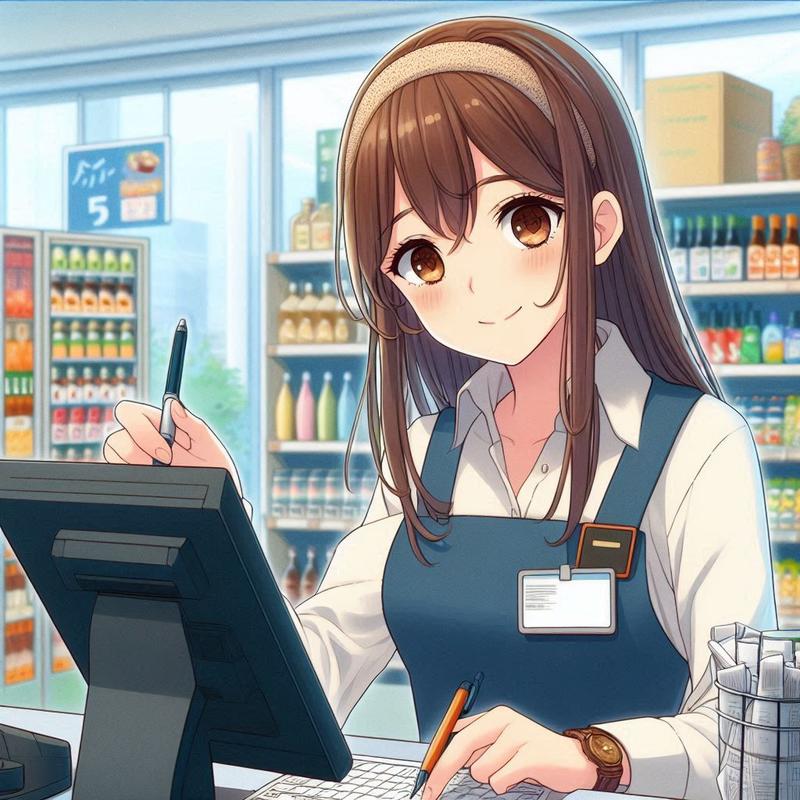 スーパーのサービスカウンター